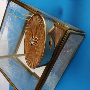 Max Factor Hi-Society Mirrored Lipstick Compact.